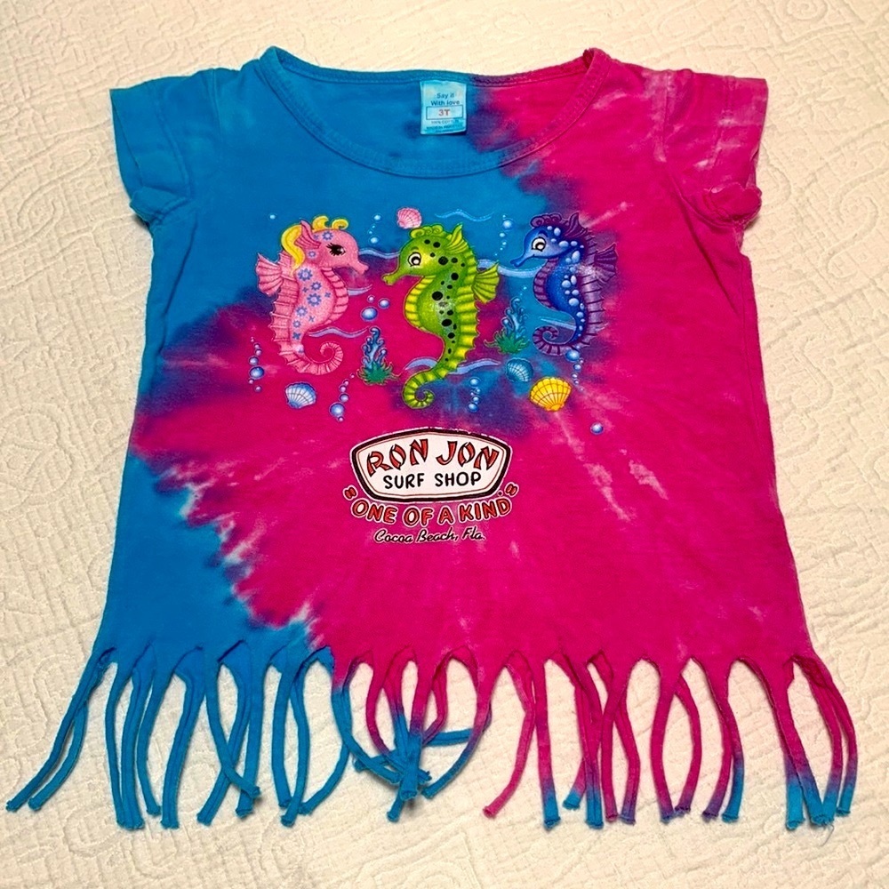 3T (4/$20) Ron Jon Surf Shop Tie-Dye Beach Cover-Up